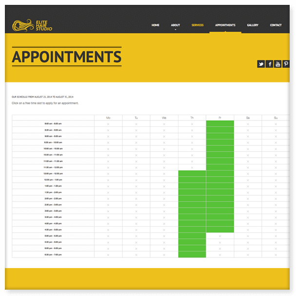 Interactive Online Booking Websites in Kent, Maidstone and Medway